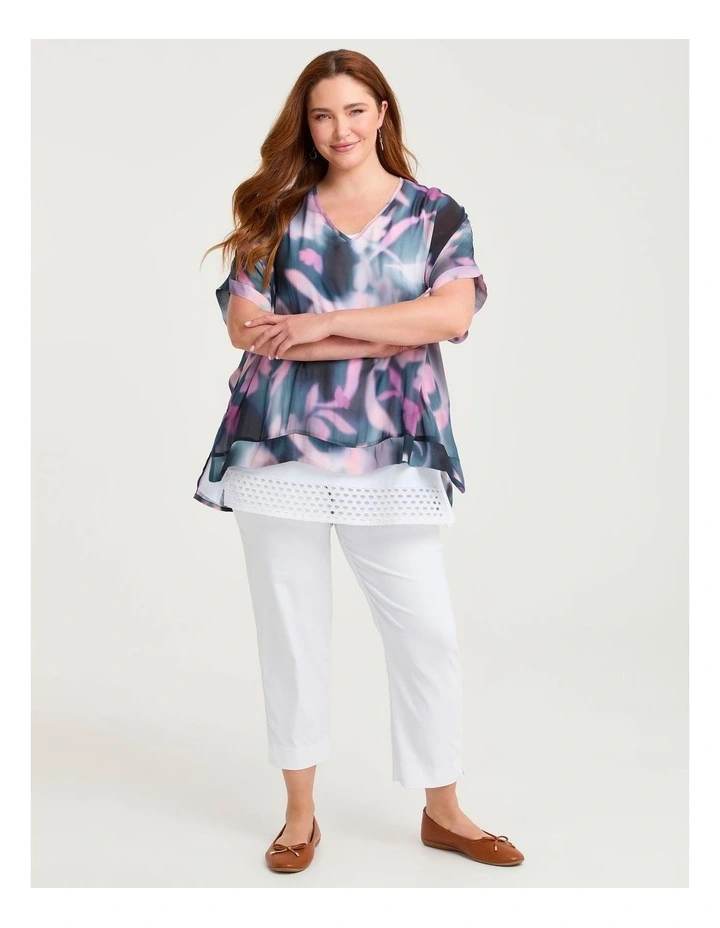 Natural Eliza Overtop Print image 3