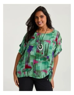 Natural Lena Overtop Print