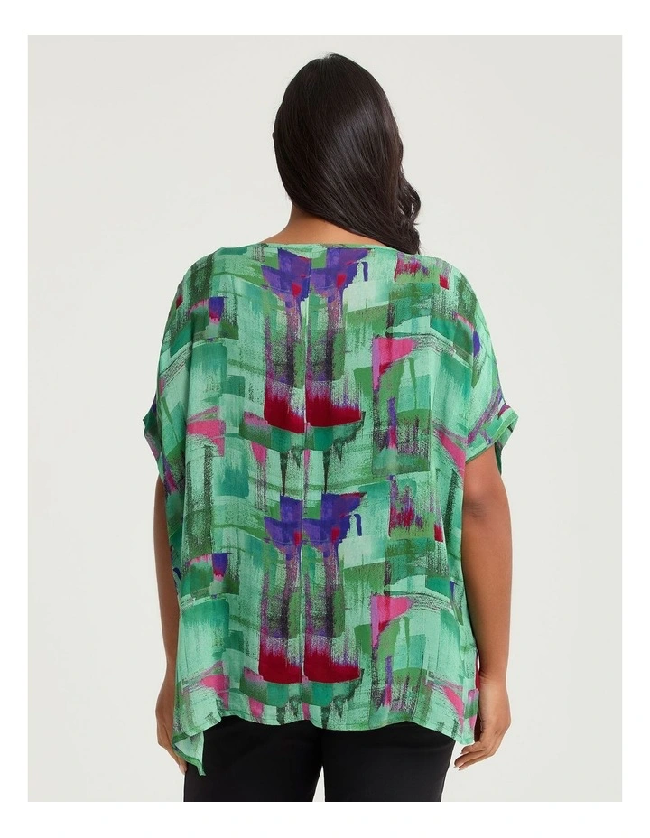 Natural Lena Overtop Print image 2
