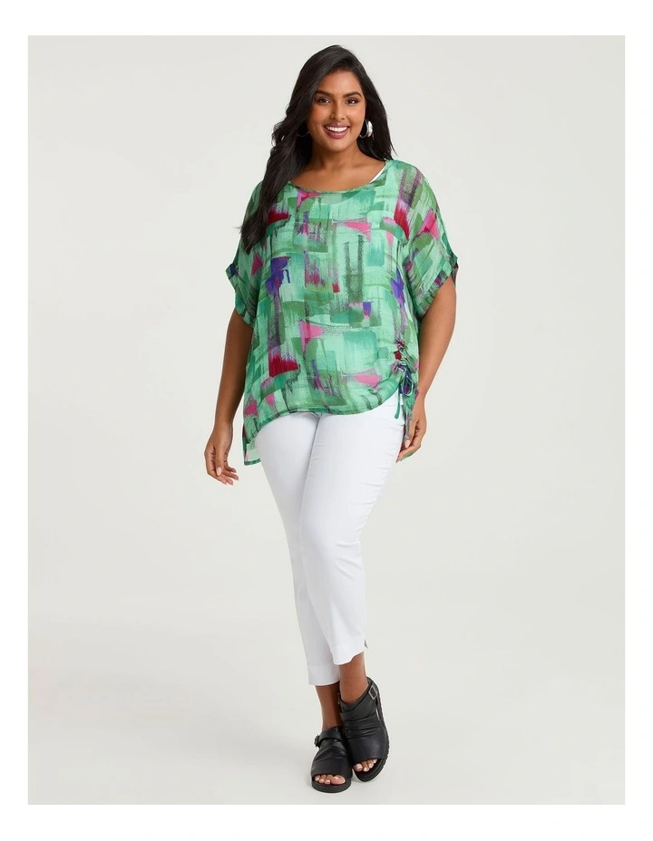 Natural Lena Overtop Print image 4