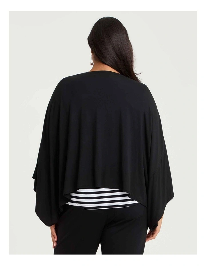 Bamboo Cozy Layer Top Black image 2