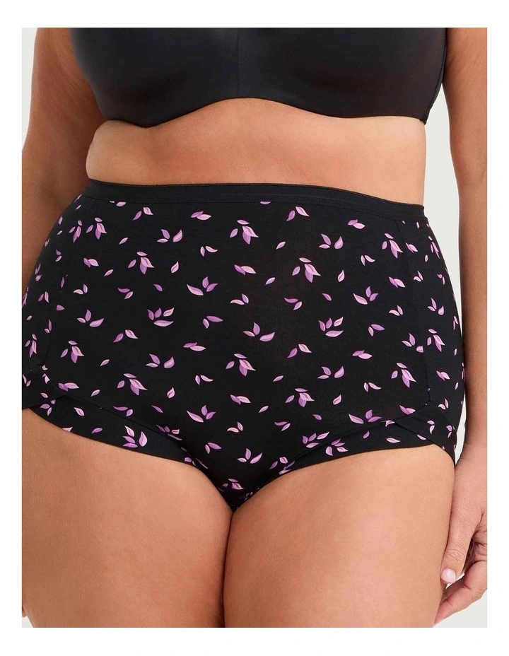 2 Pack Bamboo Ditsy Briefs Ditsy Print image 2