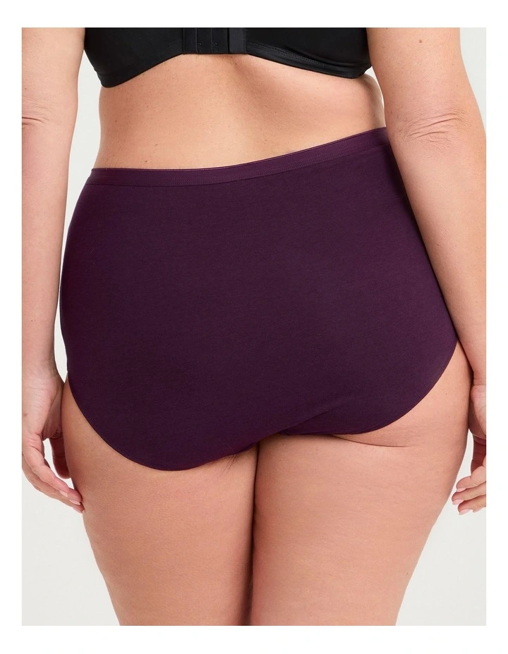 3 Pack Bamboo Basic Full Briefs Multi image 4
