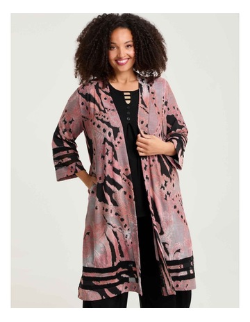 TEA ROSE BLACK PRINT colour