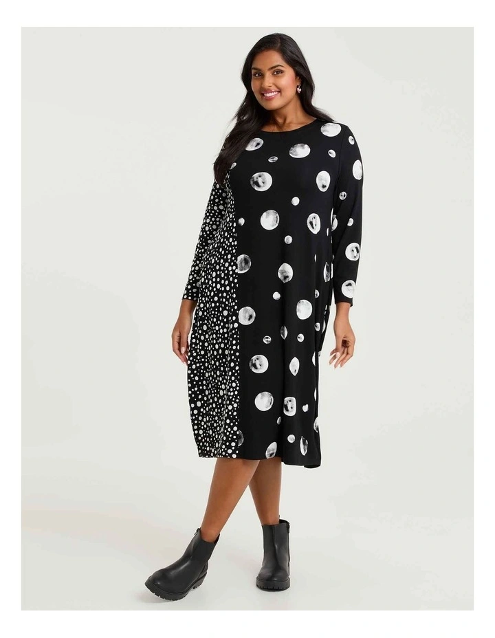 Natural Ira Spot Dress Print image 1