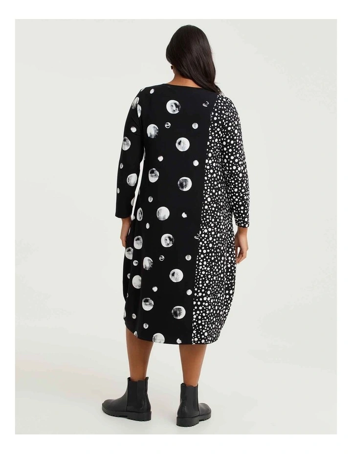 Natural Ira Spot Dress Print image 2