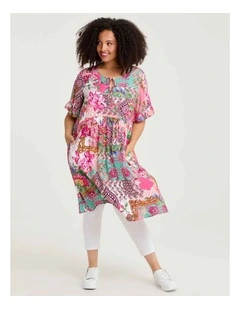 Everyday Flora Natural Dress Print