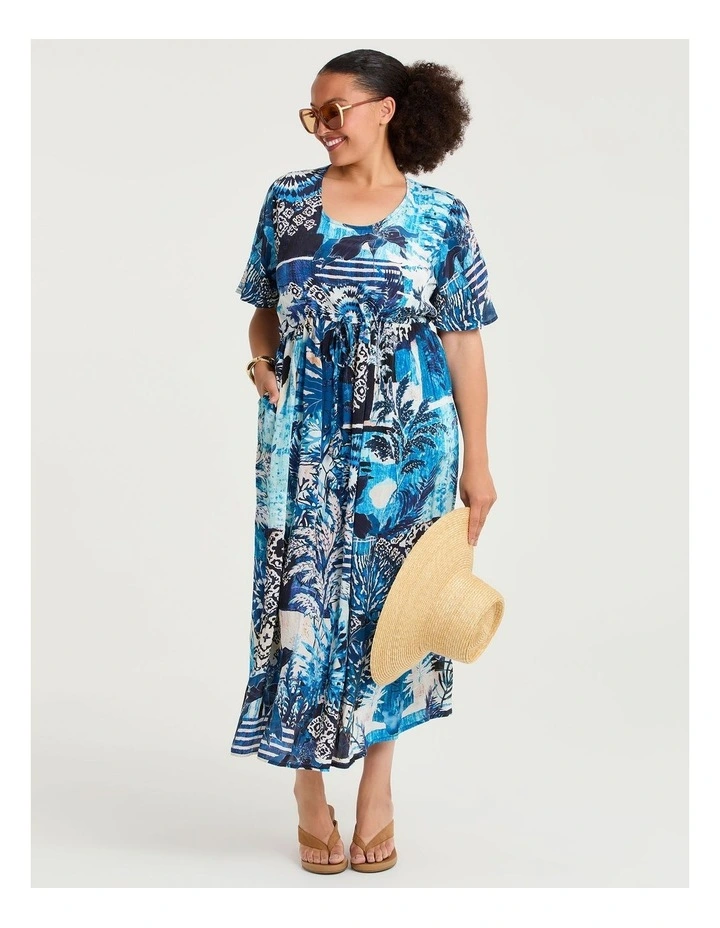 Natural Nova Maxi Dress Print image 4