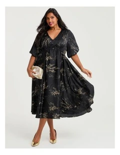 Lady Jane Fireworks Event Dress Print
