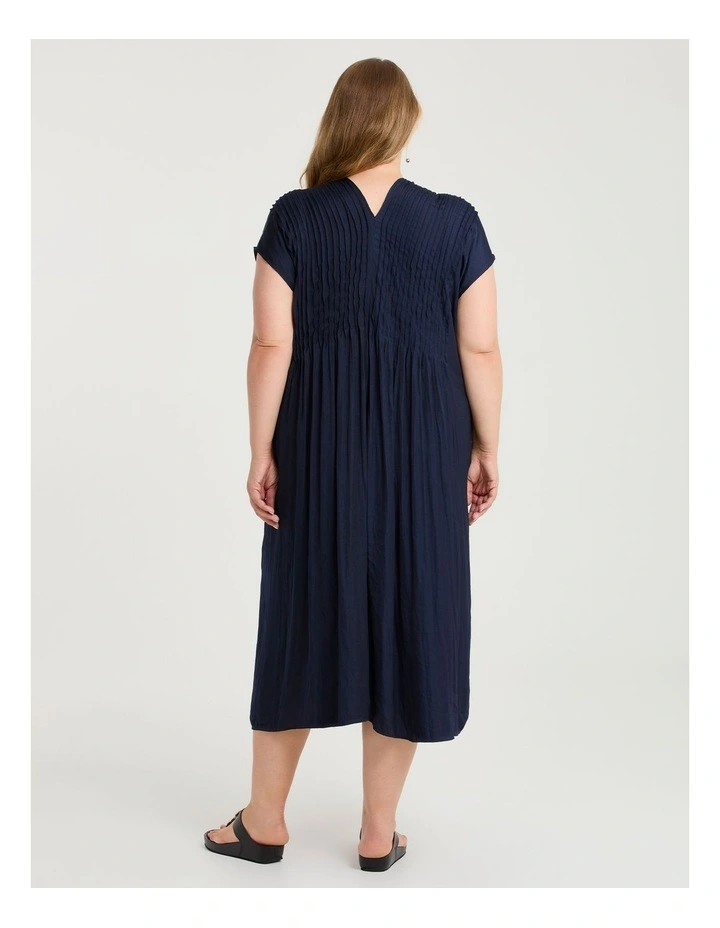 Luxe Georgia Maxi Dress Dark Indigo image 2