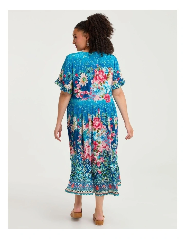 Natural Getaway Floaty Dress Print image 2