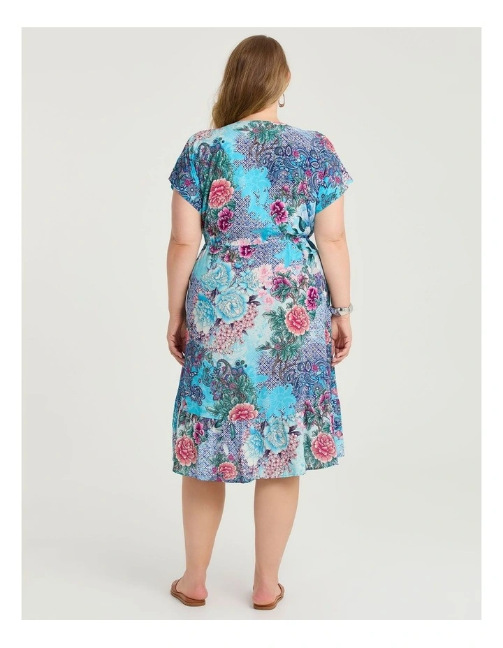 Natural Mallorca Tile Dress Print image 2