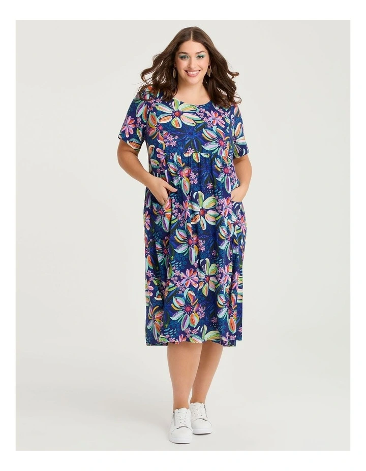 Ettavee Flowers Pocket Dress Print image 1