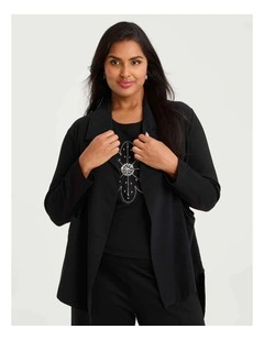 Natural Ava Jacket Black