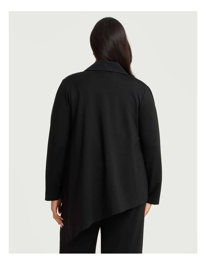Natural Ava Jacket Black image 2