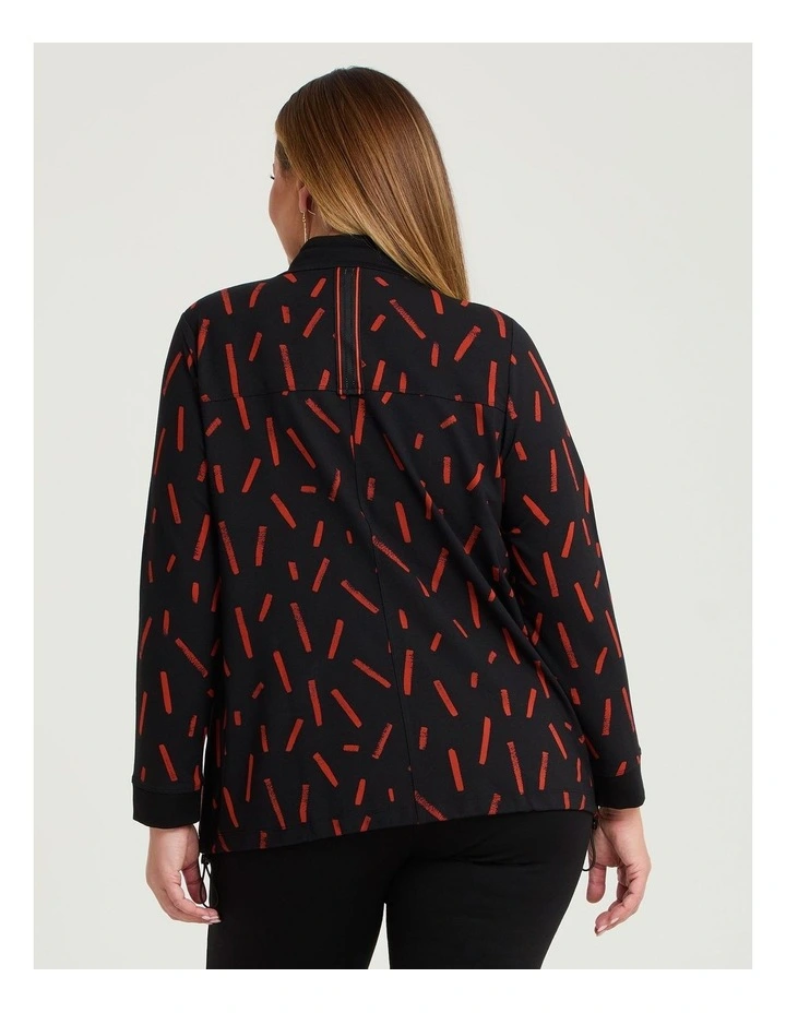 Ponte Lydia Jacket Print image 2