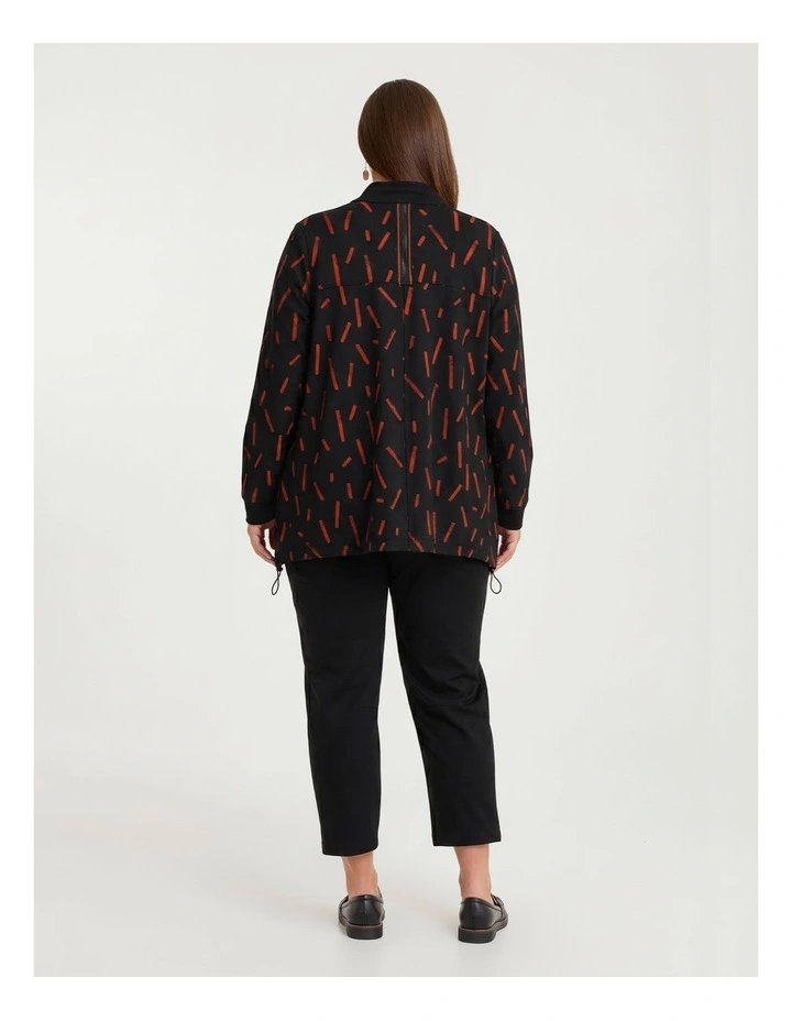 Ponte Lydia Jacket Print image 2