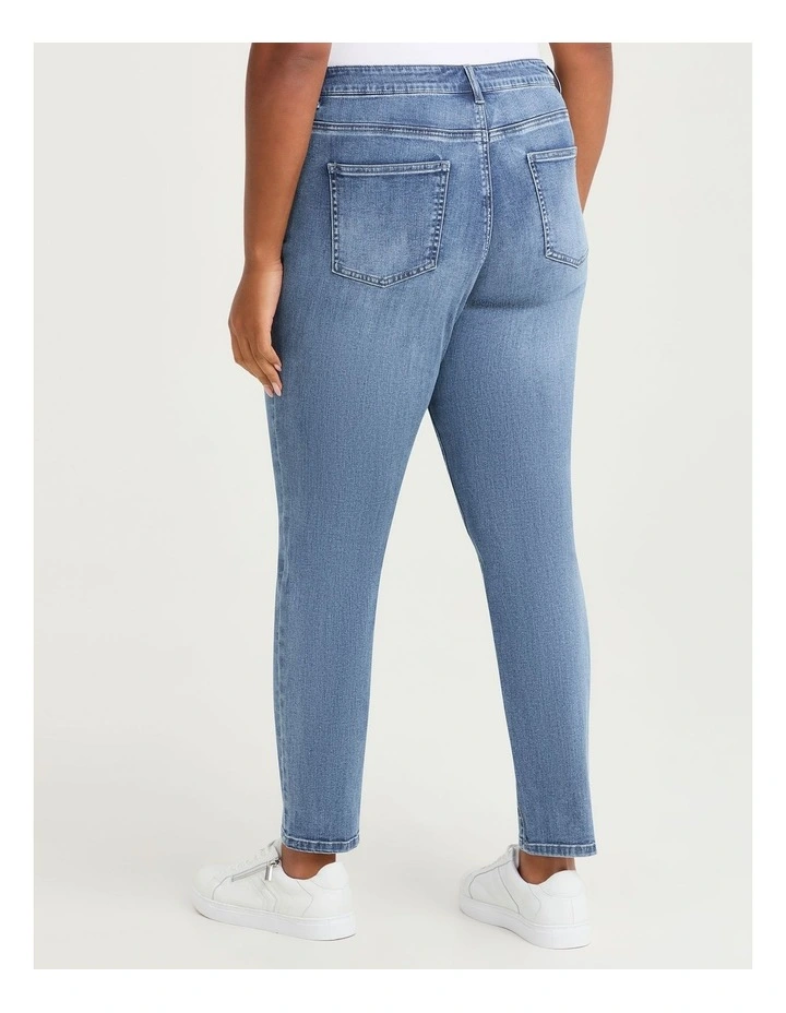 Cotton Skinny Fit Jean Eden Blue Denim image 2