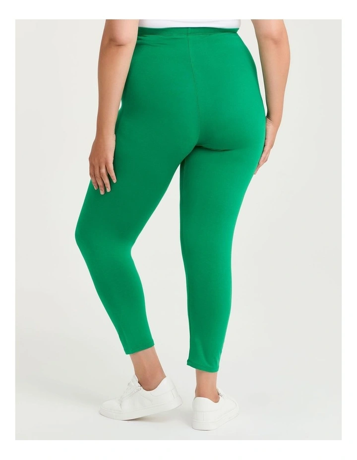 Bamboo Breezy 7/8 Legging Amazon Green image 2