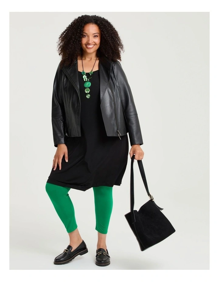 Bamboo Breezy 7/8 Legging Amazon Green image 4