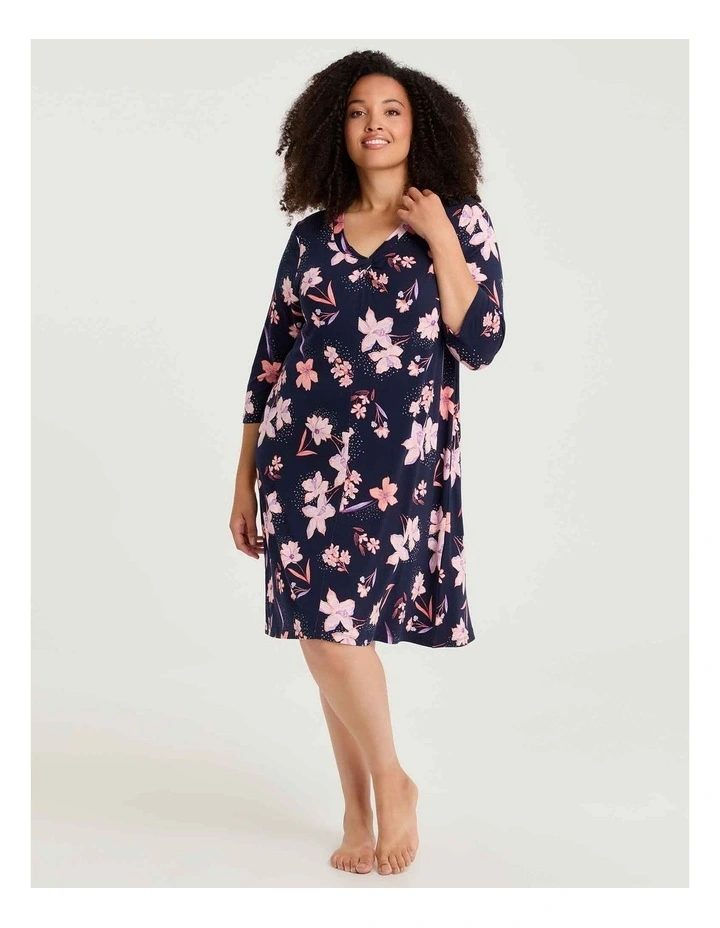 Bamboo Serene Nightie Print image 1