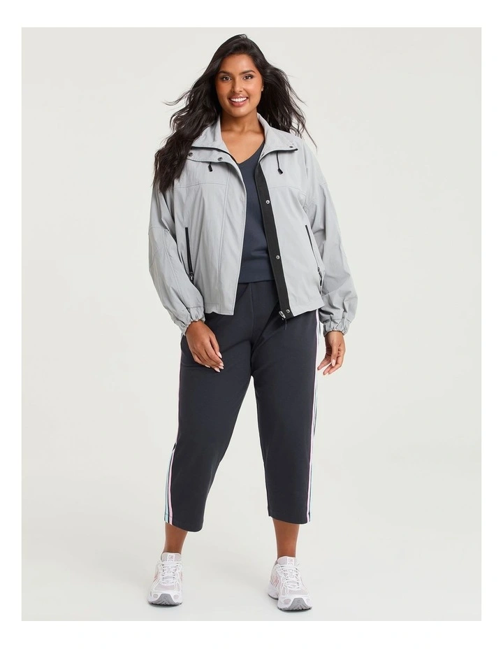 Cotton Contrast Bind Jogger Storm image 1