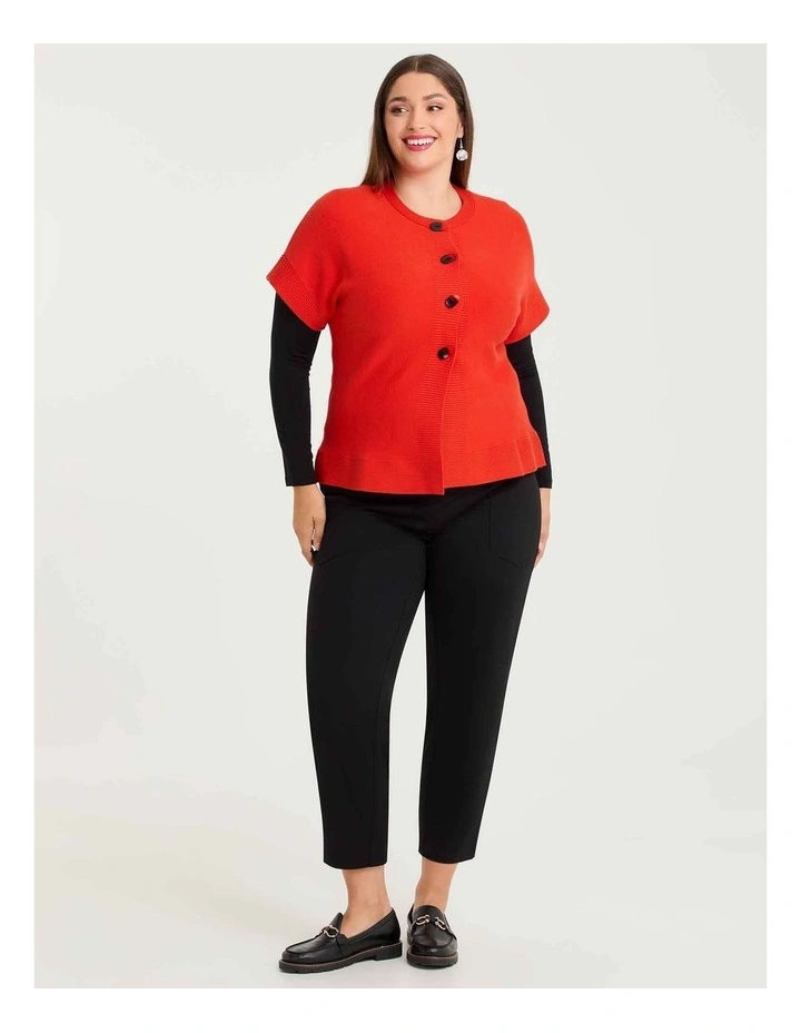 Ponte Kenna Lantern Pant Black image 3
