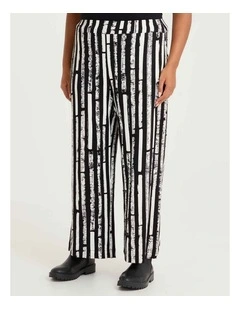 Natural Ana Stripe Pant Print
