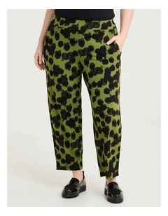 Natural Gia Spot Pant Citrus Spot