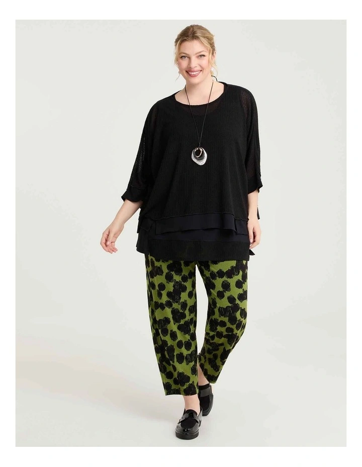 Natural Gia Spot Pant Citrus Spot image 3