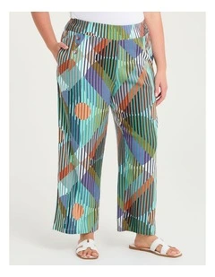 Horizon Natural Pant Print