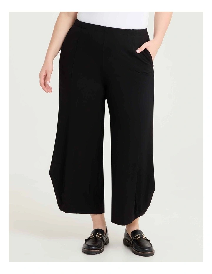 Drape Lantern Natural Pant Black image 1