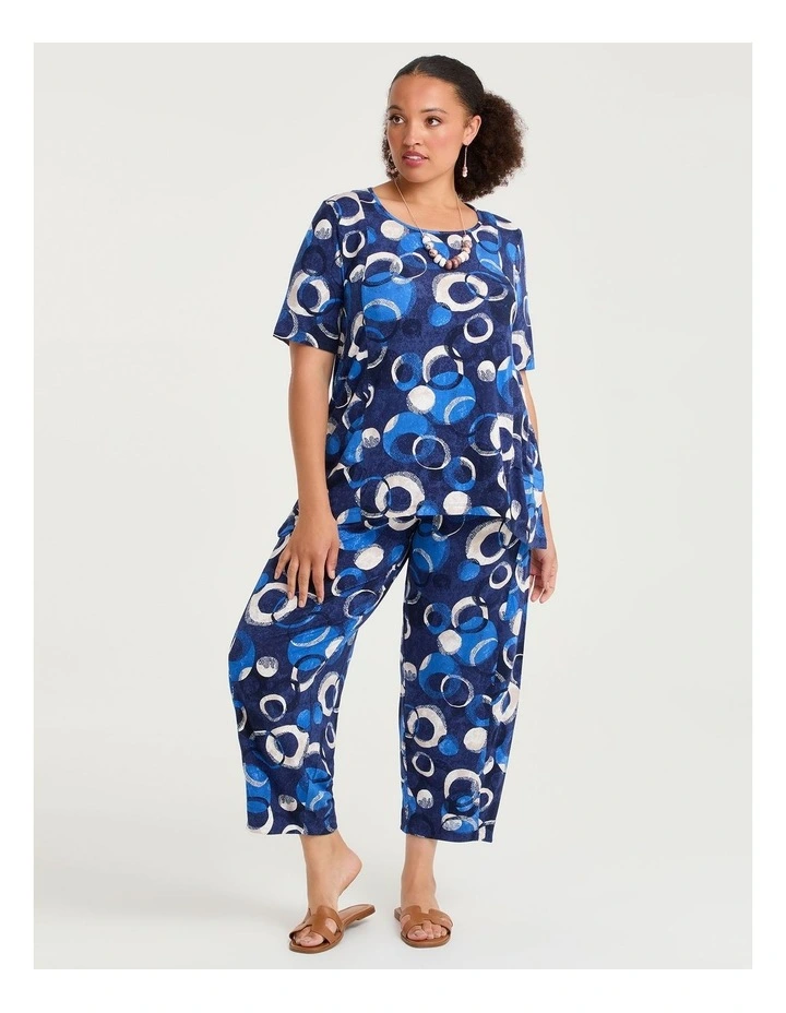 Natural Laura Spot Pant Laura Spot Print image 4