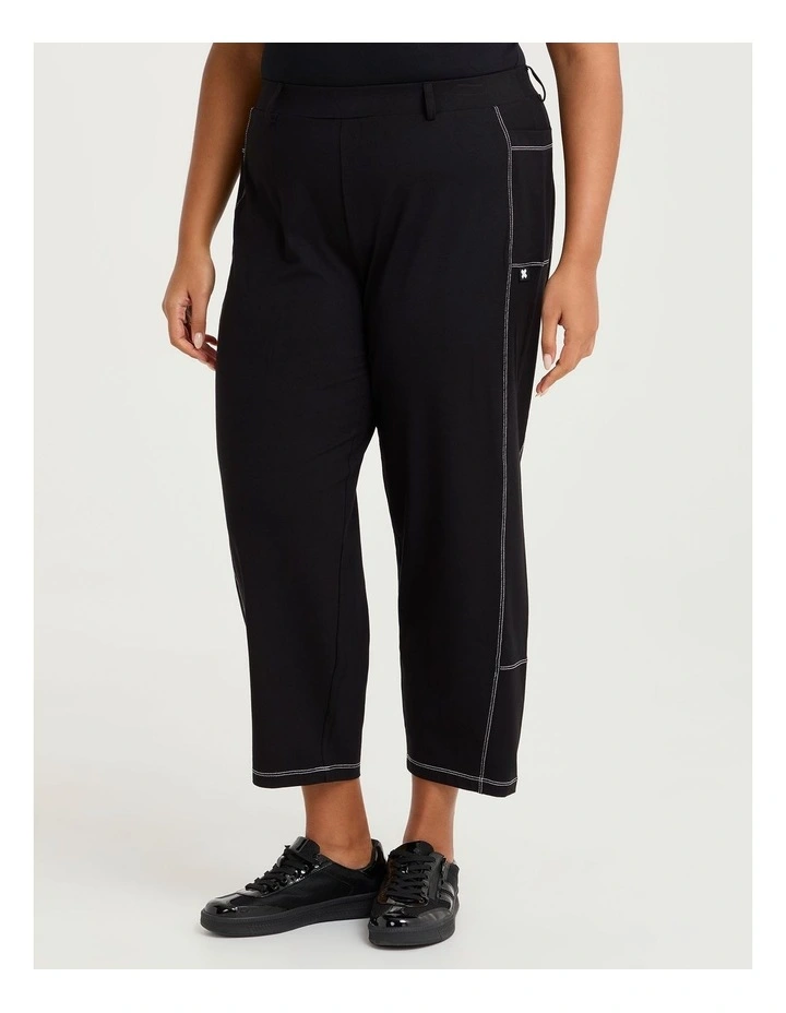 Cotton Elevate Avery Pant Black image 3