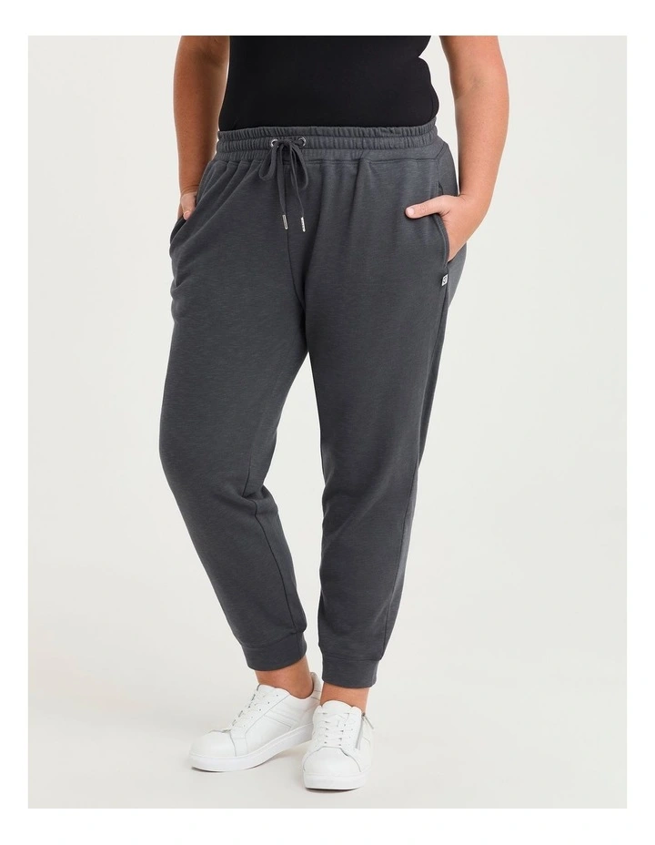 Taper Leg Trackpant Charcoal image 1
