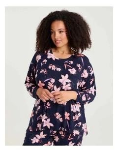 Bamboo Serene Pyjama Top Print
