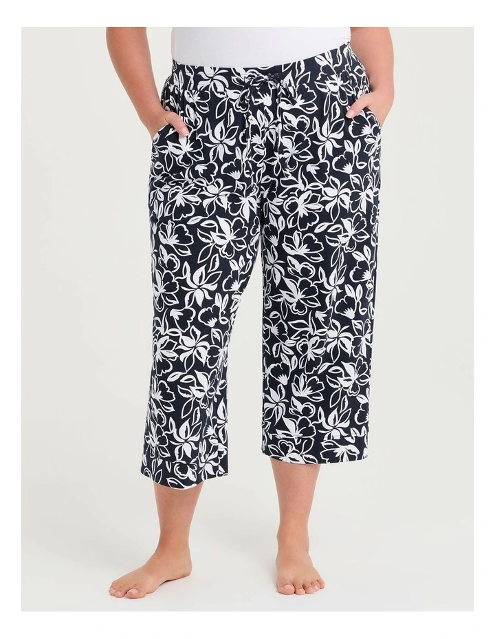 Australian Cotton Dahlia Pj Pant Print image 3