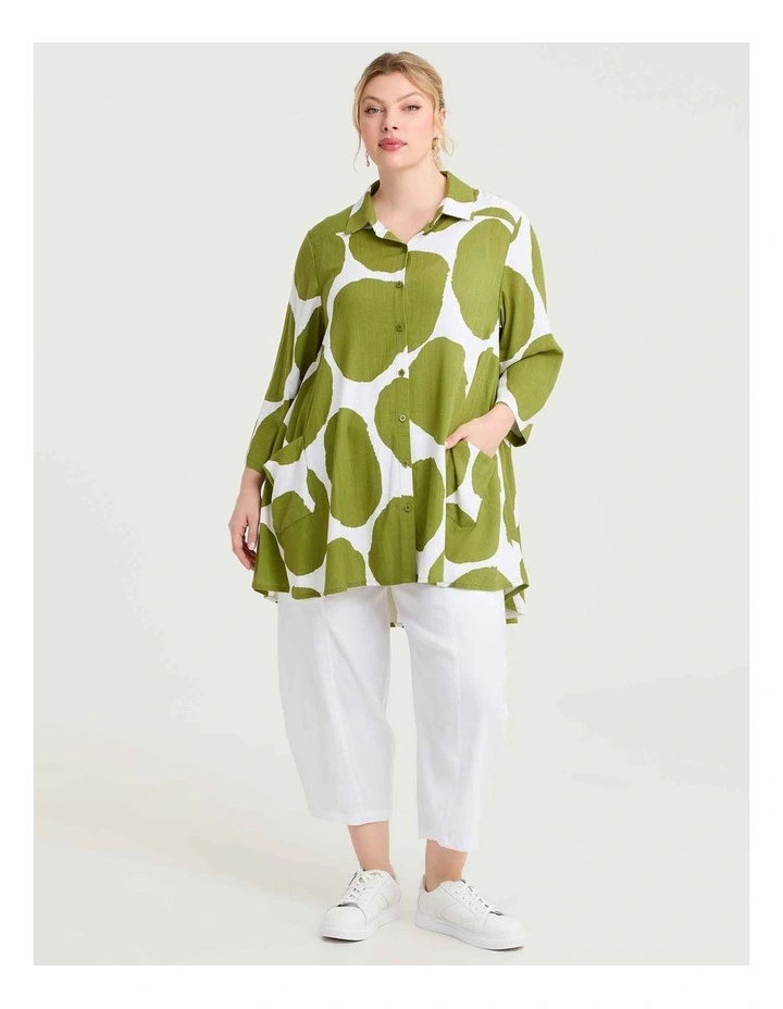Natural Lilla Spot Shirt Print image 3