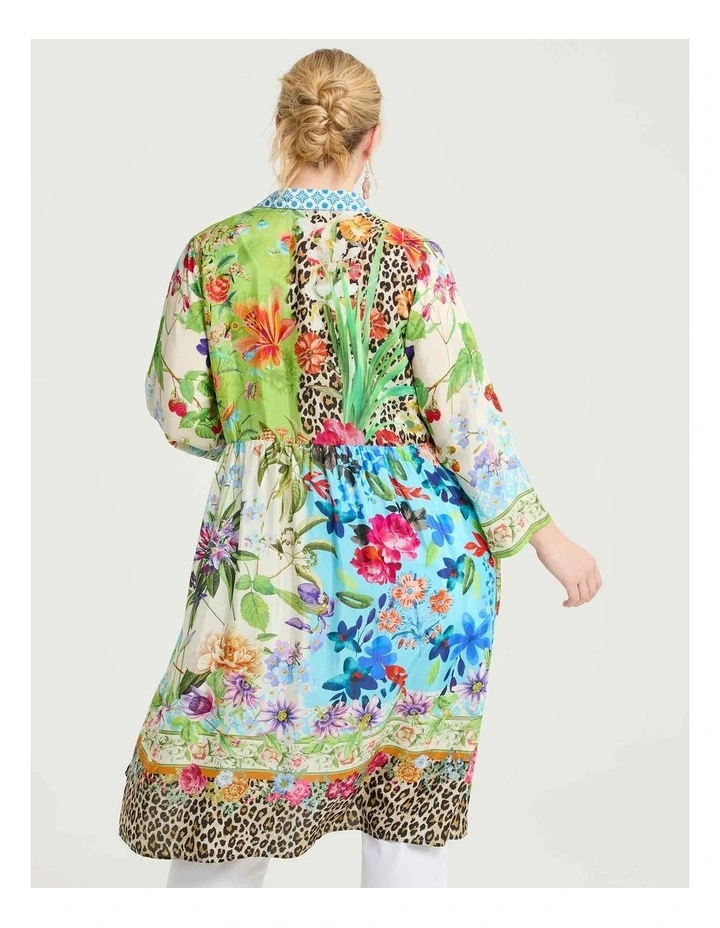 Natural Astrid Shirt Dress Print image 2