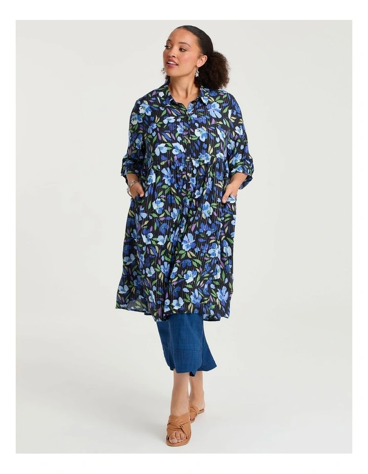 Natural Pheobe Lurex Shirt Print image 1