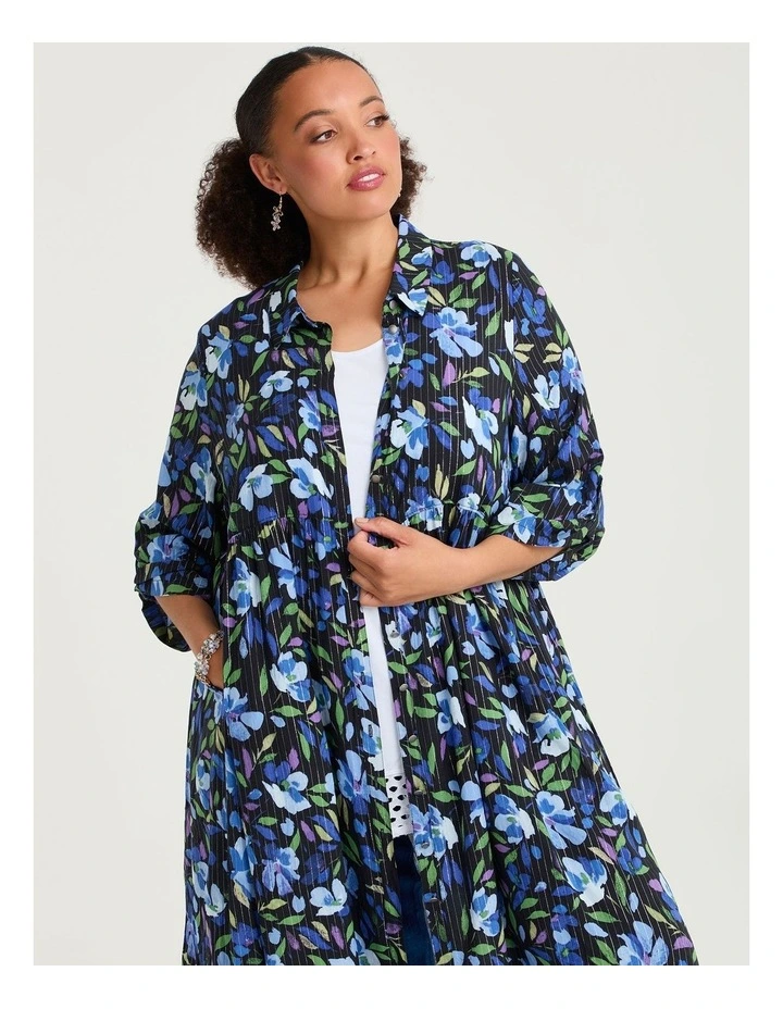 Natural Pheobe Lurex Shirt Print image 3