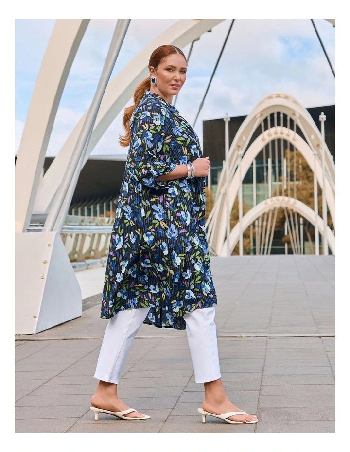 Natural Pheobe Lurex Shirt Print image 4