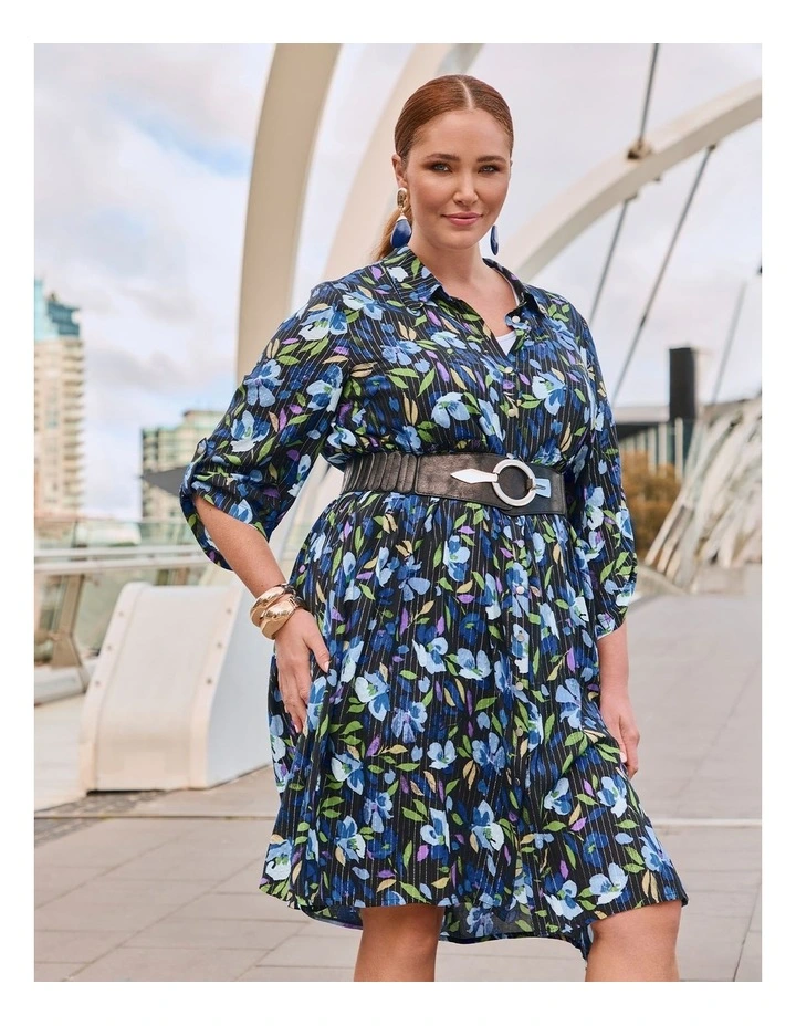 Natural Pheobe Lurex Shirt Print image 7
