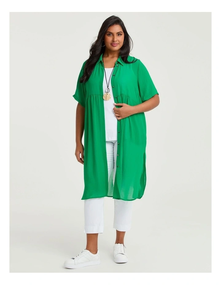 Chiffon Simply Shirt Simply Green image 4