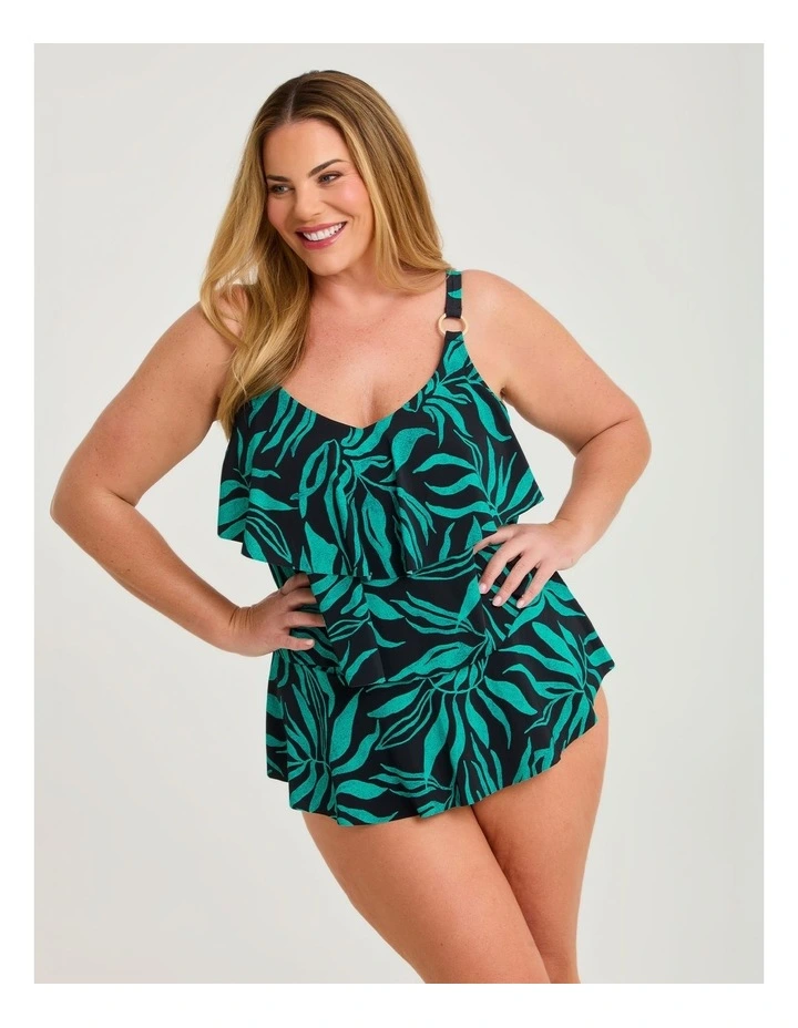 Azure Coast Frill Tankini Print image 1