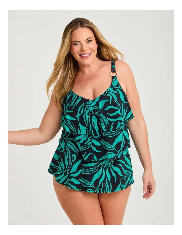 Azure Coast Frill Tankini Print image 3