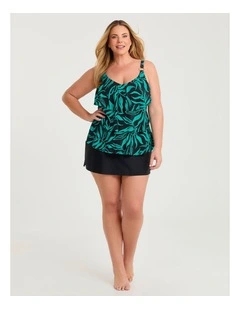 Essential A-line Swim Skirt Black