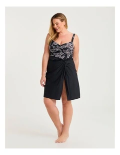 Essential A-line Swim Skirt Black