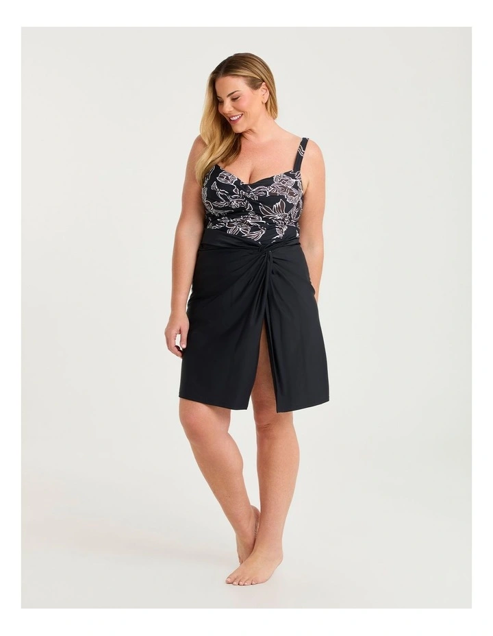 Essential A-line Swim Skirt Black image 1