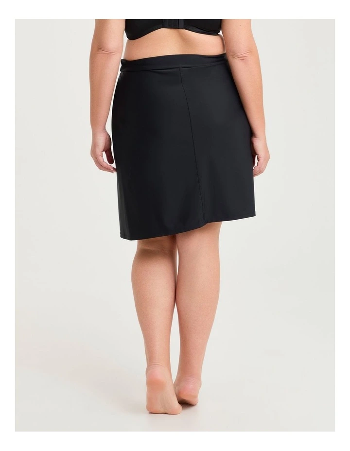 Essential A-line Swim Skirt Black image 2